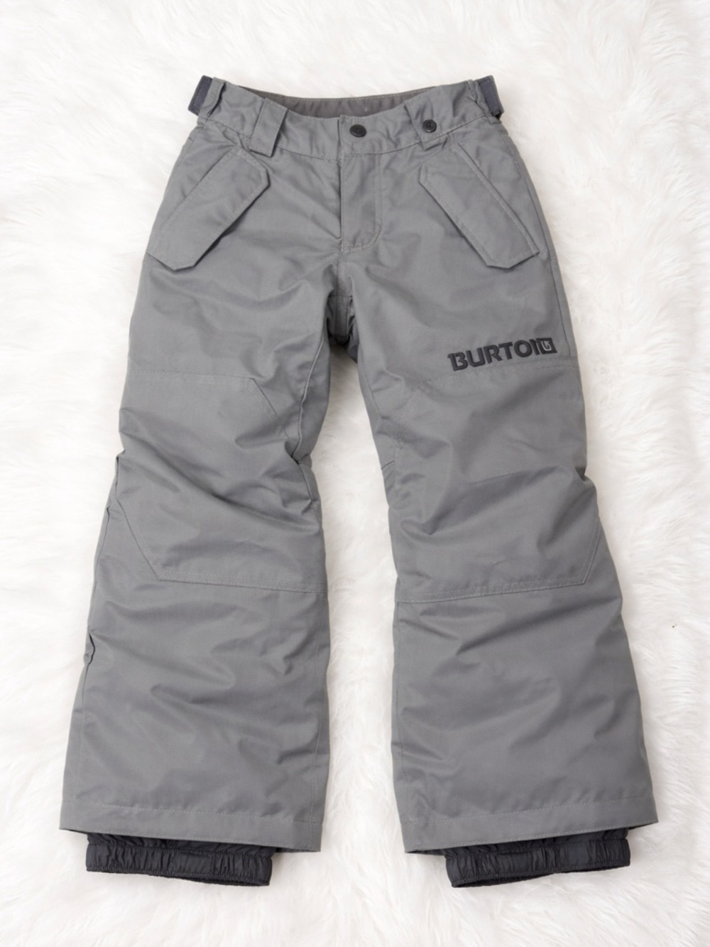 Burton Snow Pants Gray Waterproof Insulated Room To Grow Youth XS